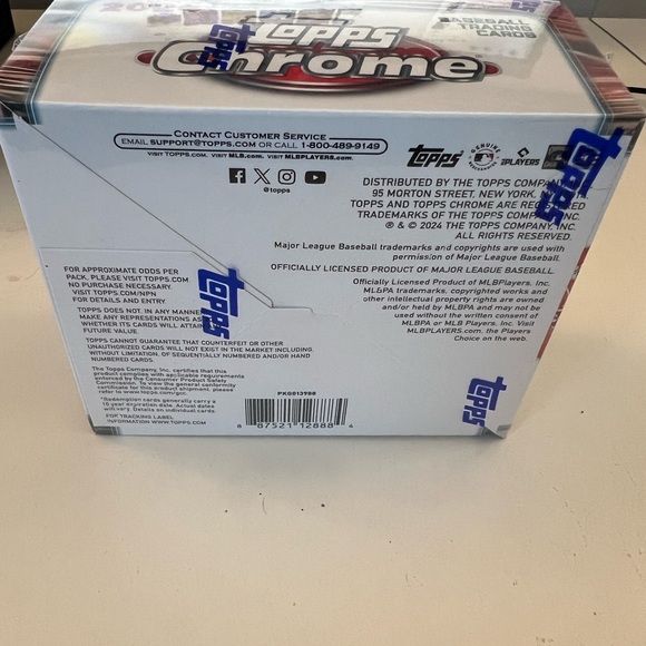 2024 Topps Chrome Baseball - Jumbo Hobby Box - Picture 3 of 3